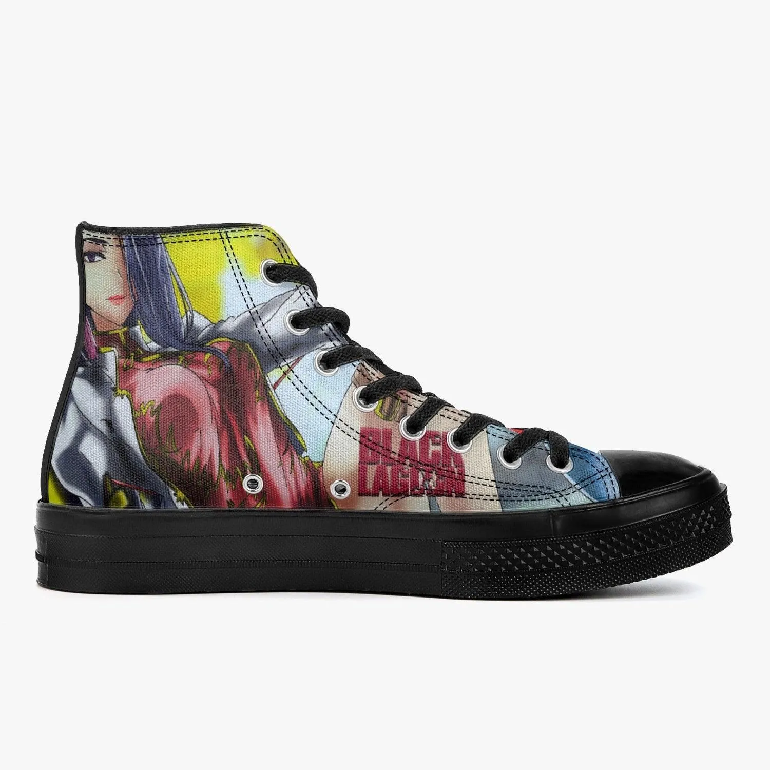 Black Lagoon Shunhua A-Star High Anime Shoes