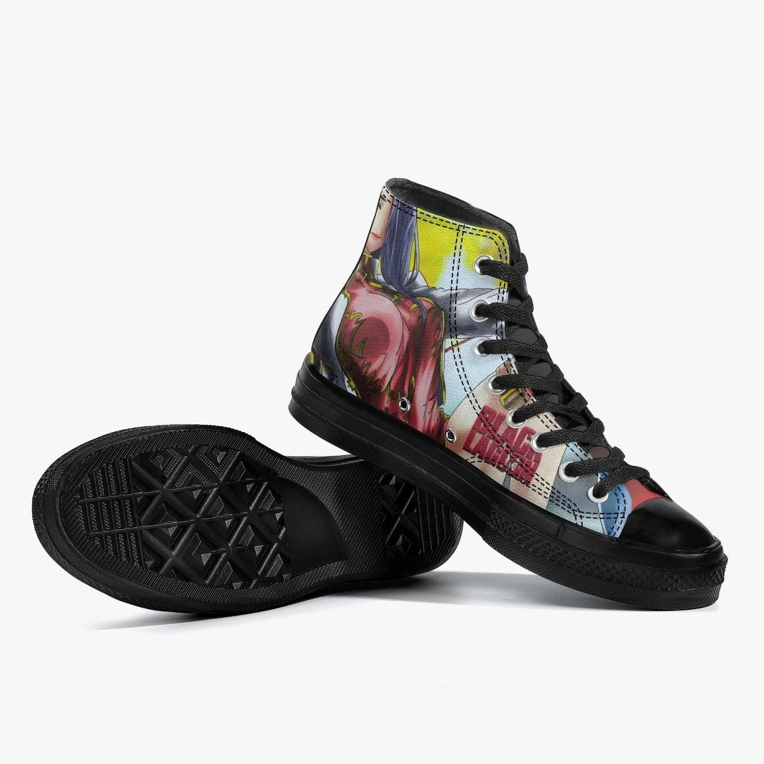 Black Lagoon Shunhua A-Star High Anime Shoes