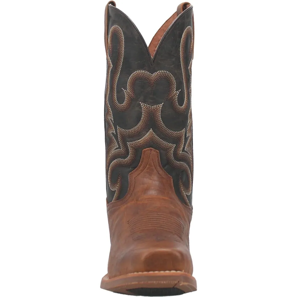 Dan Post Men's Richland Genuine Leather Square Toe Boots - Saddle