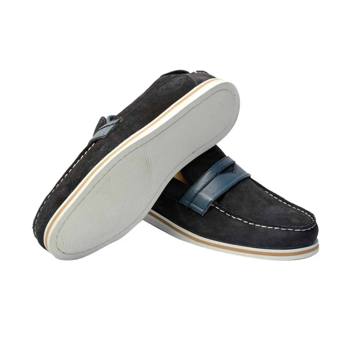 Men Suede Leather Casual Loafers ǀ OAK 6312