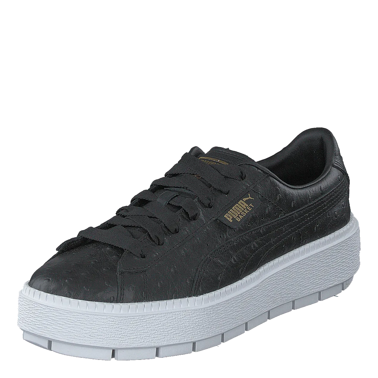 Platform Trace Ostrich Wmns Black