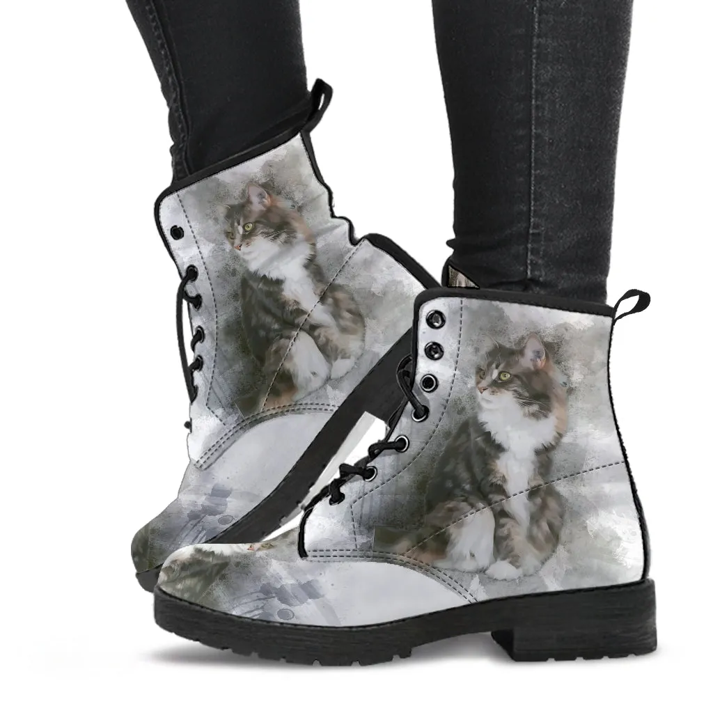 Sweet Cat Women's Vegan Leather Boots