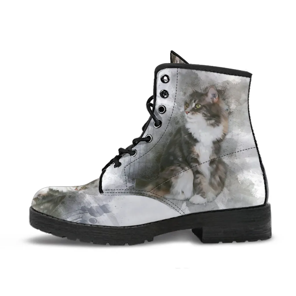 Sweet Cat Women's Vegan Leather Boots