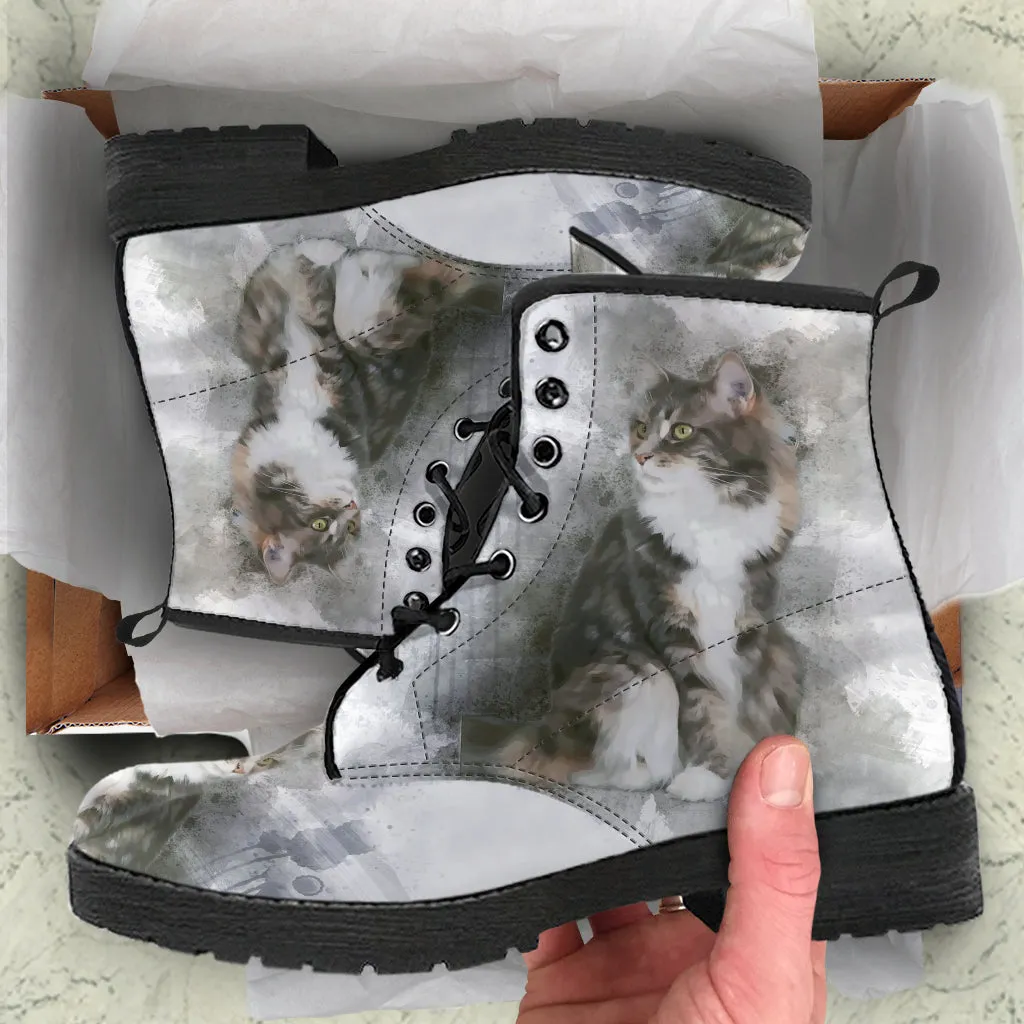 Sweet Cat Women's Vegan Leather Boots